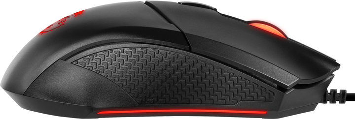 Mysz MSI Clutch GM08 Gaming Mouse USB Czarna (S12-0401800-CLA) - obraz 8