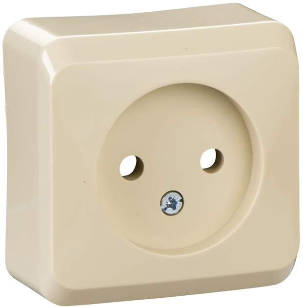 Розетка без заземления Schneider Electric Prima Бежевая (WDE001100 ...