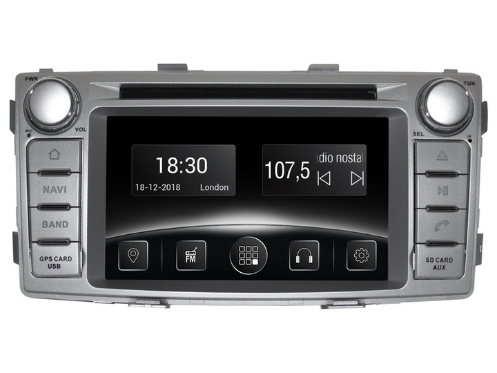 Мультимедийная система Gazer CM6006-N5 для Toyota Hilux 2012-2015 ...