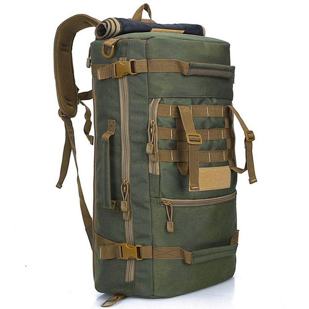 Рюкзак тактический военный штурмовой xs-515 50л оливковый - изображение 1