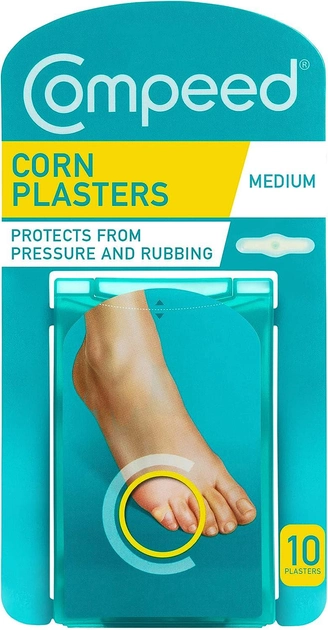 Пластир Compeed Corn Medium Plasters 10 шт (3574660259162) - зображення 1