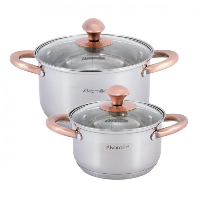 Набор кухонной посуды Kamille KM-4935 (4 пр) – купить онлайн на ROZETKA