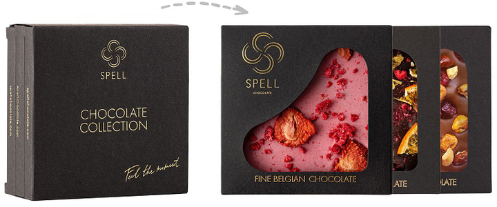 Набір Spell Шоколадна колекція 280 г від Rozetka на платформі USKIDKA Акція на Набір Spell Шоколадна колекція 280 г від Rozetka