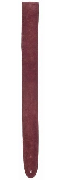 Ремень гитарный D'Addario 25SS03-DX Suede Guitar Strap (Burgundy) - изображение 2