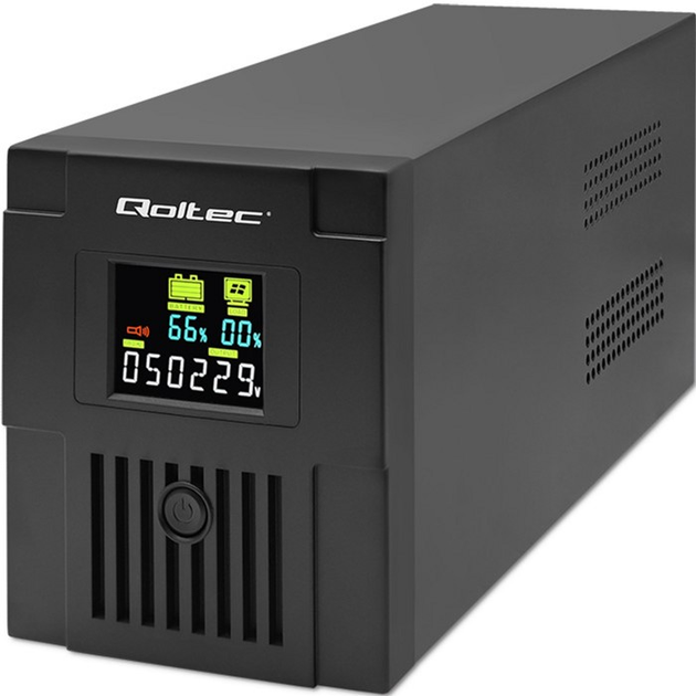 ДБЖ Qoltec Monolith 2000VA 1200W LCD USB (5901878537719) - зображення 1