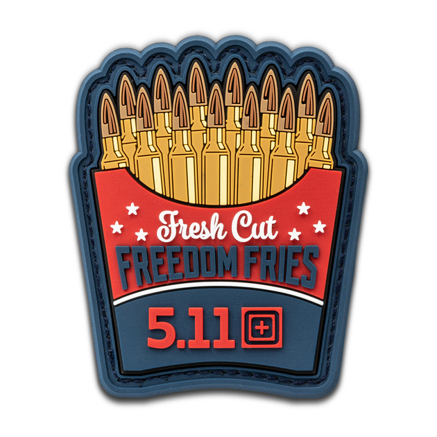 Нашивка 5.11 Tactical Freedom Fries Patch Multi (92241-999) - зображення 1