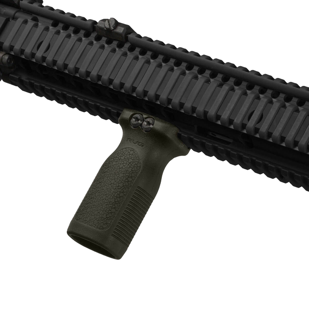 Руків'я перенесення вогню Magpul RVG - Rail Vertical Grip 1913 Picatinny Olive (MAG412-ODG) - зображення 2