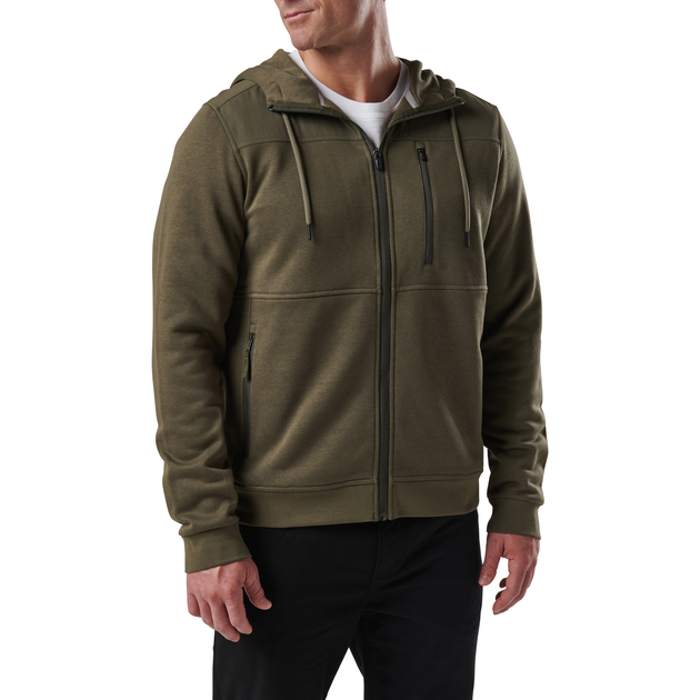 Реглан з капюшоном 5.11 Tactical Arms Full Zip Jacket RANGER GREEN 2XL (78040-186) - изображение 1