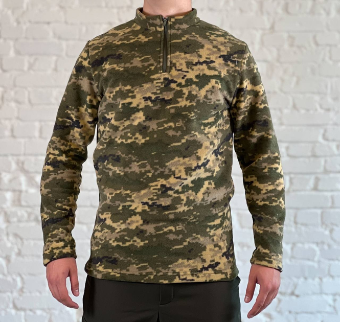 Флисовый армейский пуловер на флисе Пиксель XXXL - изображение 1
