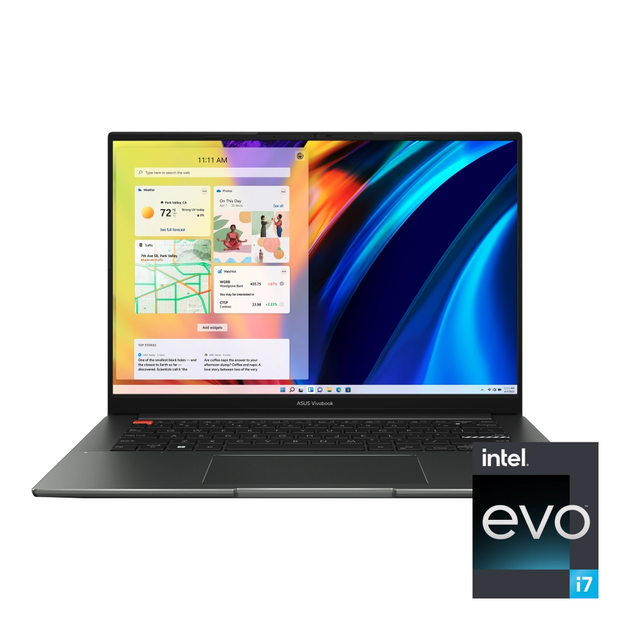 Ноутбук 14.5" ASUS S5402ZA-M9163W OLED 2880x1800/Intel Core i7/16ГБ/1ТБ Чорний - зображення 4