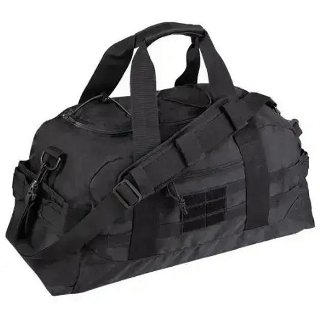 Тактична сумка 25л Mil-Tec Combat Parachute Cargo Small Black 13828002 - зображення 2