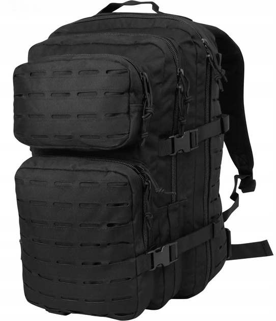 Тактичний рюкзак 36л, чорний Mil-Tec Assault Laser Cut Large Black 14002702 - изображение 1