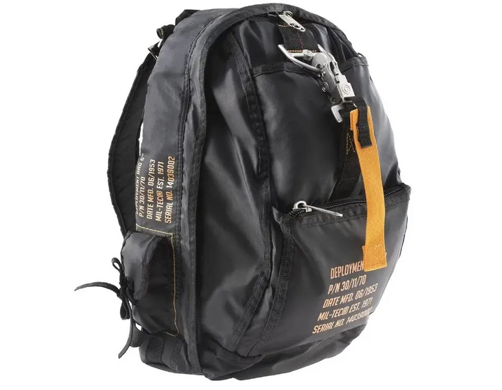 Рюкзак міський 16л, чорний Mil-Tec Deployment Bag Black 14039002 - зображення 1