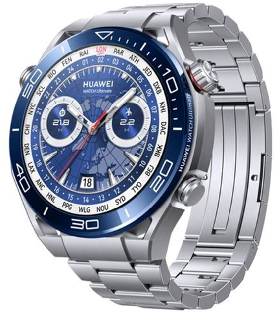 Смарт-годинник Huawei Watch Ultimate Steel Silver (Colombo-B29) - зображення 2