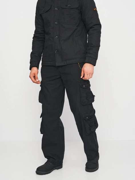 Тактичні штани Surplus Royal Traveler Trousers 05-3700-65 M Чорні - зображення 1