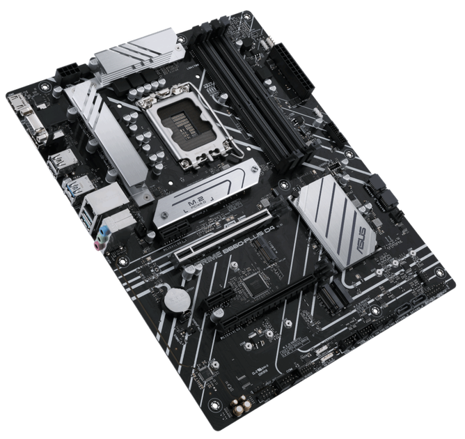 Материнська плата Asus PRIME B660-PLUS D4 s1700 ATX - Фото 2 Материнська плата Asus PRIME B660-PLUS D4 s1700 ATX - зображення 2