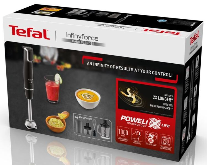 Блендер Tefal INFINY FORCE 5в1 з XL чоппером HB94L830 - зображення 19