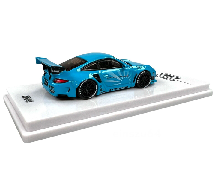 Модель автомобіля Porsche 911 (997) Liberty Walk Blue by INNO64