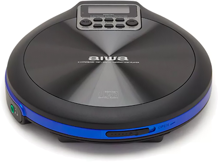 MP3 CD-плеєр Aiwa PCD-810BL (8435256898095) - зображення 4