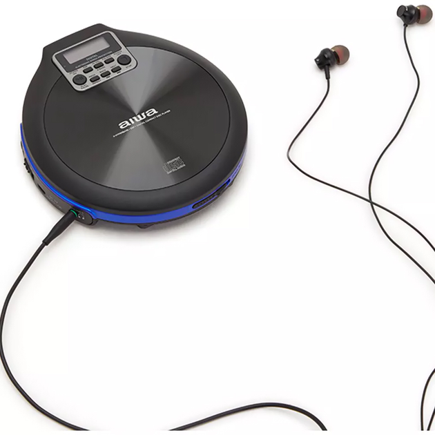 MP3 CD-плеєр Aiwa PCD-810BL (8435256898095) - зображення 8