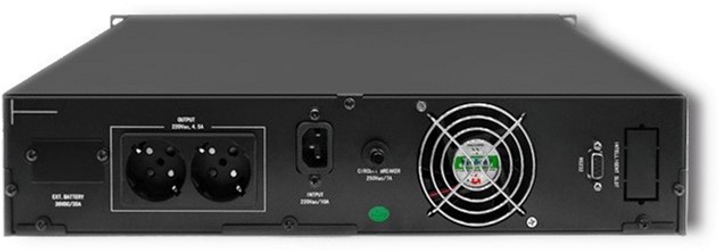 UPS Qoltec RACK 2KVA 1600W LCD (5901878539461) - obraz 4