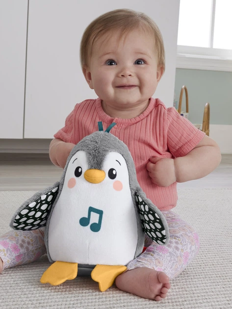 Maskotka interaktywna muzyczna Fisher-Price Pingwinek (194735136742) - obraz 6