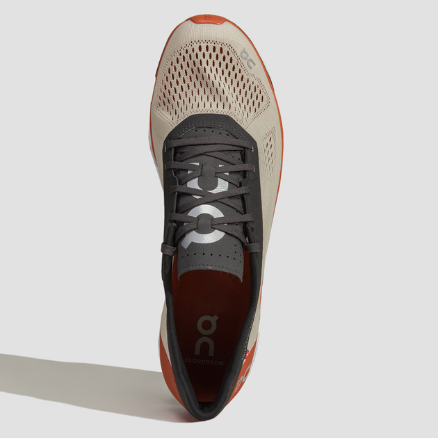Buty do biegania męskie On Running Cloudboom 1 3799597 45 (10.5UK) 29 cm Beżowy/Czarny (7630040590839) - obraz 5