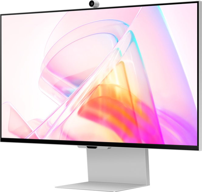 Монітор 27" Samsung ViewFinity S9 5K S27C900 (LS27C902PAIXUA) 5K IPS / 10-Bit / 99% DCI-P3 / Delta E <2 / Slim Metal Design / Thunderbolt 4 90W / USB-C / mini DP / AirPlay / Smart TV / Wi-Fi / Slimfit Camera - зображення 4