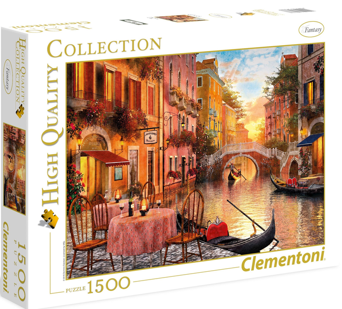 Puzzle Clementoni Venezia 1500 elementów (8005125316687) - obraz 1