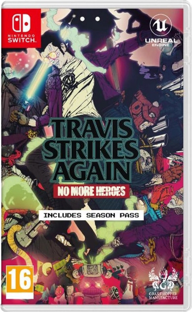 Gra Nintendo Switch Travis Strikes Again: No More Heroes (Kartridż) (45496423315) - obraz 1