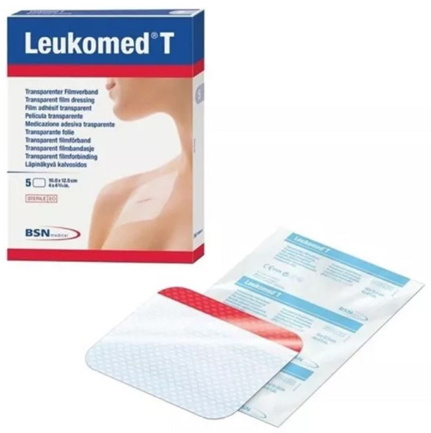 Plastry Bsn Medical Leukomed T Dressing 8 x 10 cm 5 szt (4042809199659) - obraz 2