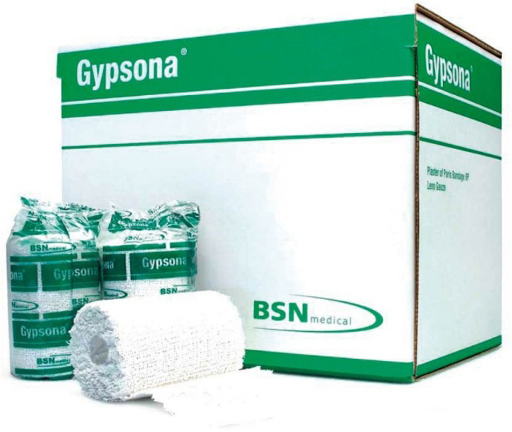 Bandaż gipsowy Bsn Medical Gypsona Gypsona Plastry Bandage 20 cm x 2.7 m (8428383151232) - obraz 1