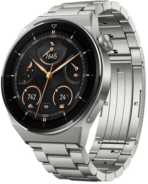 Smartwatch Huawei Watch GT 3 Pro 46mm Elite Silver (Odin-B19M) - obraz 2