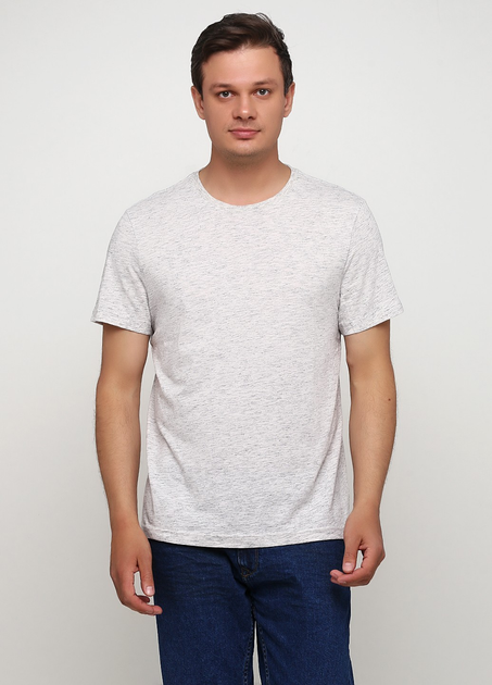 Футболка H&M L светло-серый меланж 4790325RP6 от продавца: Lis Brand ...