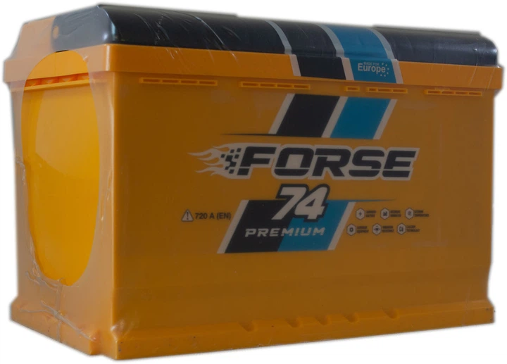 Аккумулятор 74 обратная (+ справа) 720A Premium Forse (2000002516972 ...