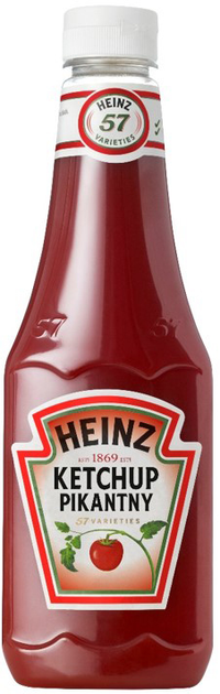 Кетчуп Heinz Томатный пикантный 570 г (8715700420363) – купить в ...