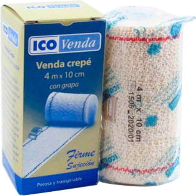 Пластырь Ico Venda Bandage 4 м x 10 см (8470004921656) - изображение 1