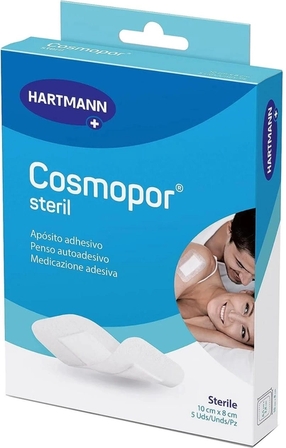 Пластир Hartmann Cosmopor Entry Adhesive Dressing 10 х 8 см 10 шт (4052199296777) - зображення 1
