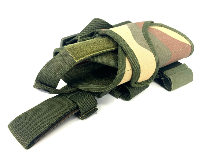 Тактическая кобура для ножа или магазина армейский подсумок для оружия на ногу Камуфляж - изображение 2