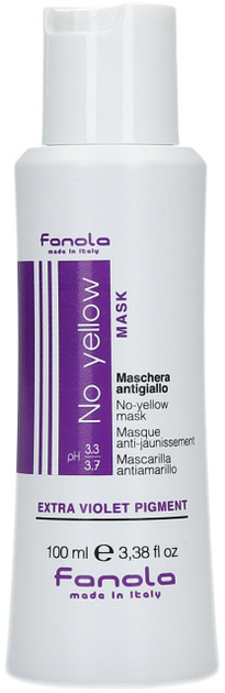 Maska Fanola No Yellow 100 ml (8032947868636) - obraz 1