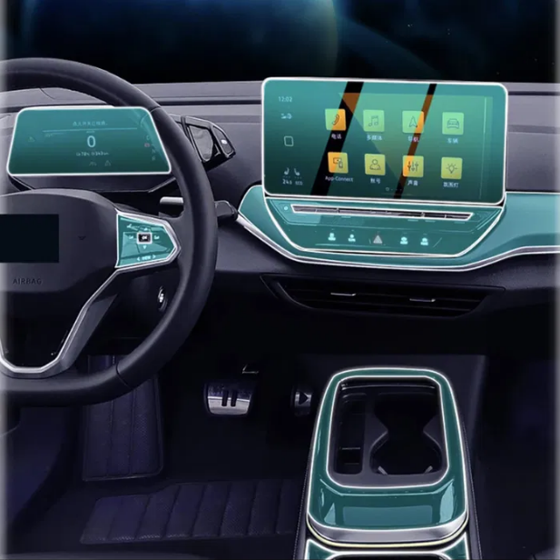 Комплект захисних плівок в салон для Volkswagen VW ID.4 Crozz - изображение 3