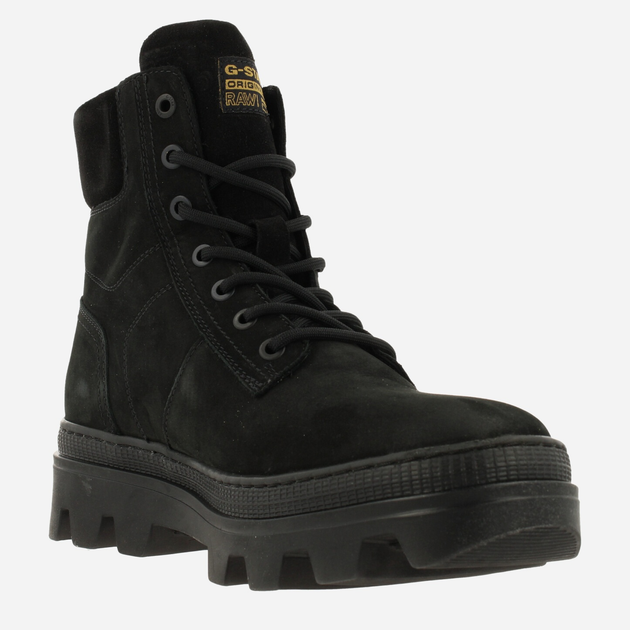 Trapery męskie zamszowe G-Star Raw Noxer Hgh Nub 2242-020814-0999 40 Czarne (8720656156587) - obraz 3