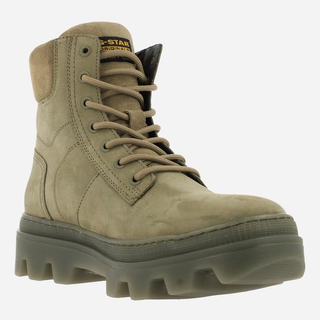 Trapery męskie wysokie G-Star Raw Noxer Hgh Nub 2242-20814-9600 44 Oliwkowe (8720656156945) - obraz 3