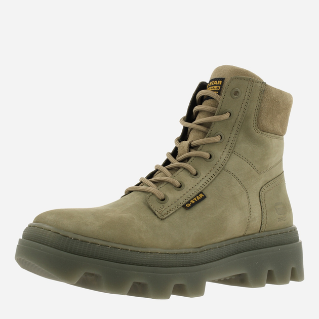Trapery męskie wysokie G-Star Raw Noxer Hgh Nub 2242-20814-9600 44 Oliwkowe (8720656156945) - obraz 4