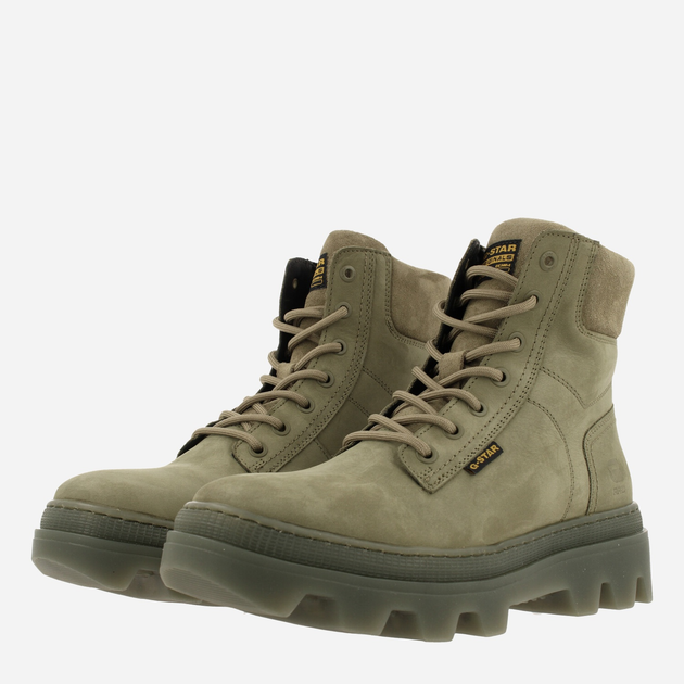 Trapery męskie wysokie G-Star Raw Noxer Hgh Nub 2242-20814-9600 43 Oliwkowe (8720656156938) - obraz 9