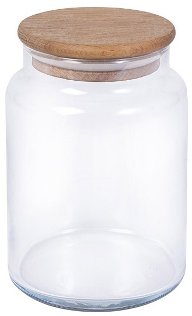 Банка Herevin с деревянной крышкой 0.89 л (232008-260) - изображение 1