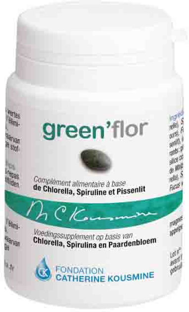 Suplement diety Nutergia Greenflor 90 tabletek (8436031738001) - obraz 1