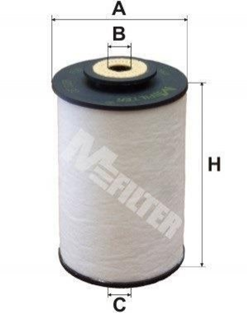 Топливный фильтр M-FILTER DE 3108 Audi A8 0000922705, 0000925405, 0000901151 - изображение 1