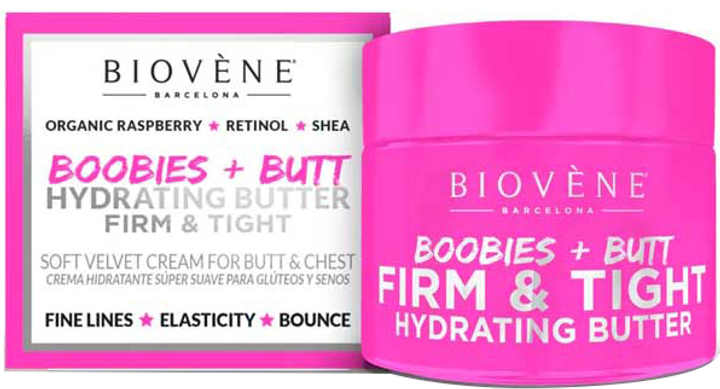 Biovene Hydrating Butter Firm y Tight Soft Velvet Cream For Butt y Chest 50 мл (8436575095158) - зображення 1