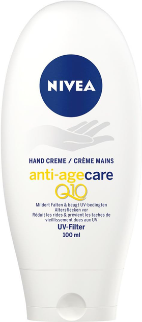 Krem do ciała Nivea 3 In 1 Q10 Anti-Age Care Hand Cream 100 ml (4005900704924) - obraz 1